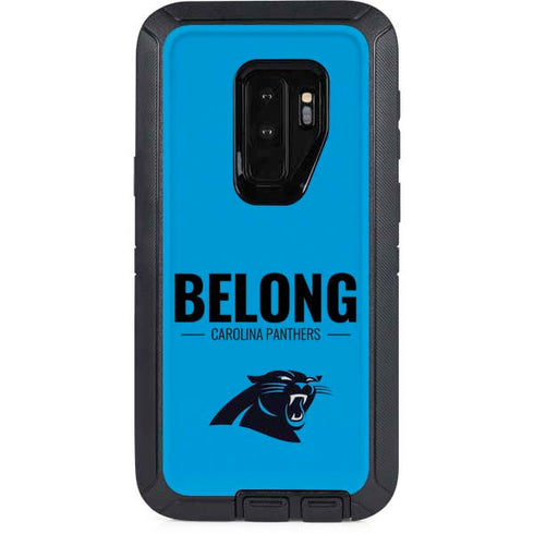 NFL Carolina Panthers Team Motto Otterbox Defender Galaxy Skin